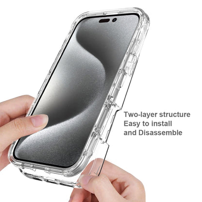 Clear TPU Hybrid PC Shockproof Phone Case