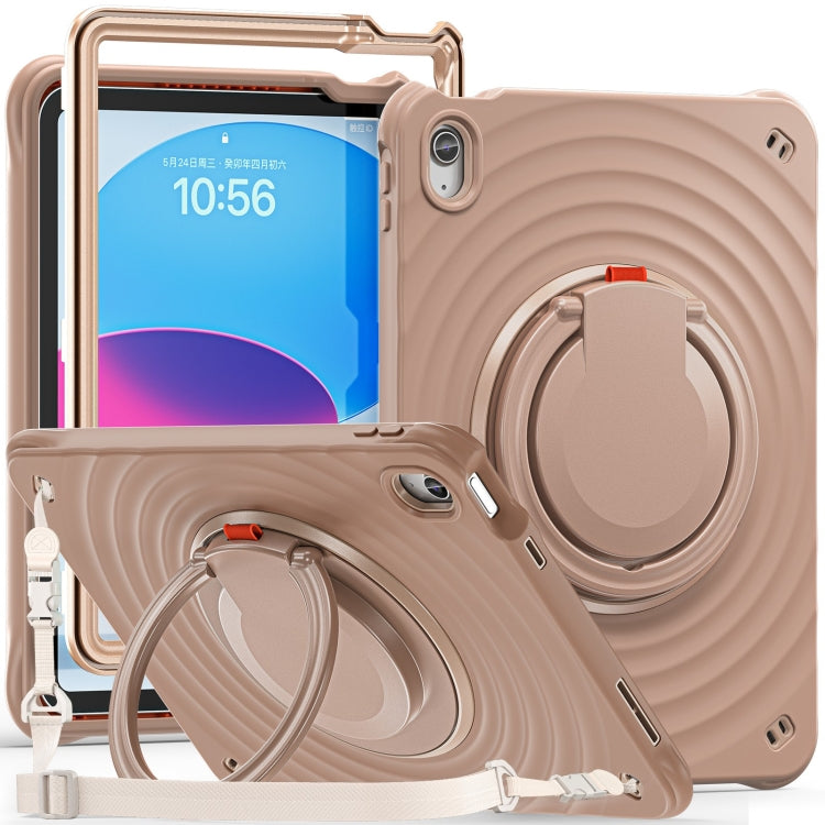 Rotation Handle Holder Silicone Hybrid PC Tablet Case