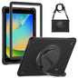 Rotation Handle Holder Silicone Hybrid PC Tablet Case