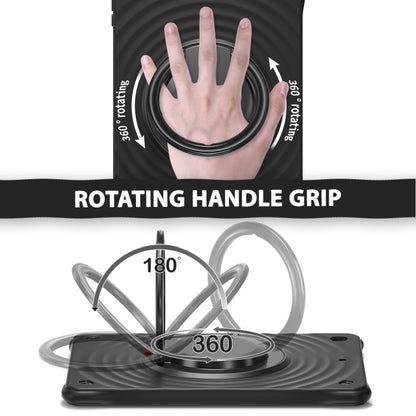 Rotation Handle Holder Silicone Hybrid PC Tablet Case