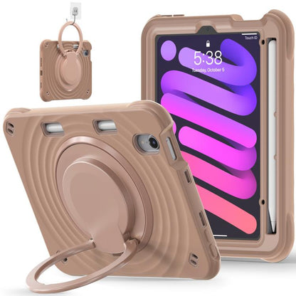 Rotation Handle Holder Silicone Hybrid PC Tablet Case