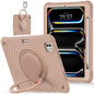 Rotation Handle Holder Silicone Hybrid PC Tablet Case, For iPad Air 13 2026 / 2025 / 2024, For iPad Air 11 2026 / 2025 / 2024, For iPad Pro 13 2025 / 2024, For iPad Pro 11 2025 / 2024, For iPad 10th Gen 10.9 2022, For iPad mini 2024 / mini 6