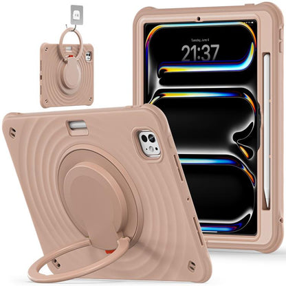 Rotation Handle Holder Silicone Hybrid PC Tablet Case