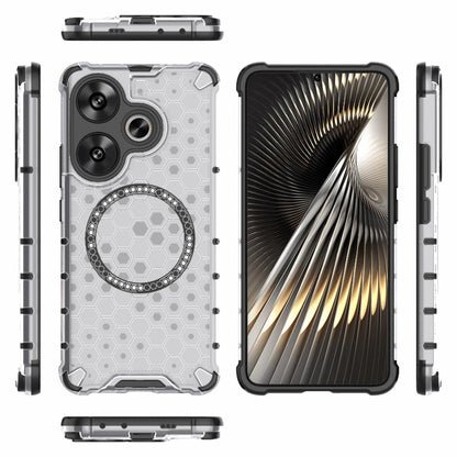 Honeycomb Magnetic Ring Shockproof Phone Case