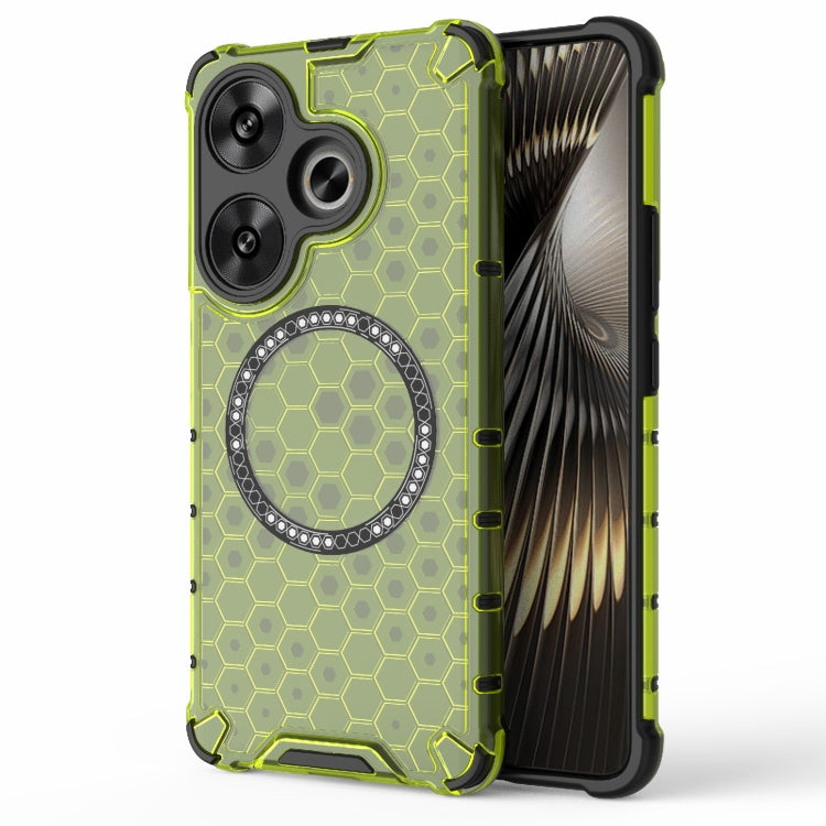 Honeycomb Magnetic Ring Shockproof Phone Case