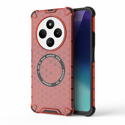 Honeycomb Magnetic Ring Shockproof Phone Case