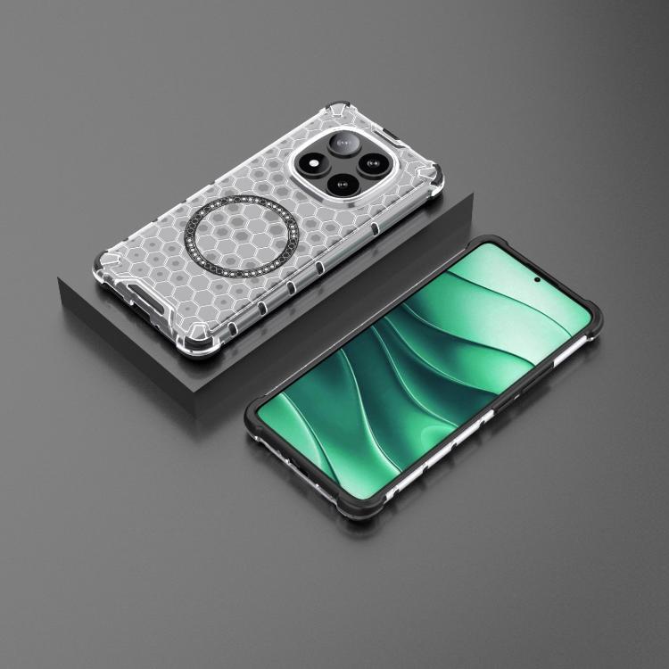 Honeycomb Magnetic Ring Shockproof Phone Case