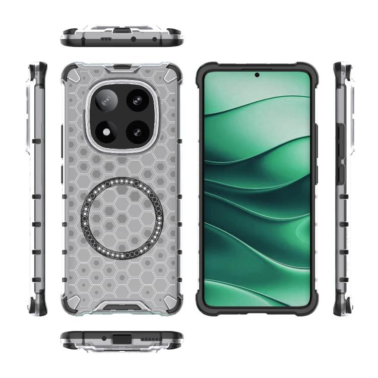 Honeycomb Magnetic Ring Shockproof Phone Case