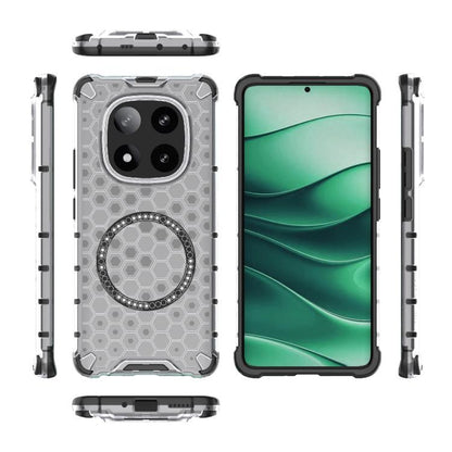 Honeycomb Magnetic Ring Shockproof Phone Case