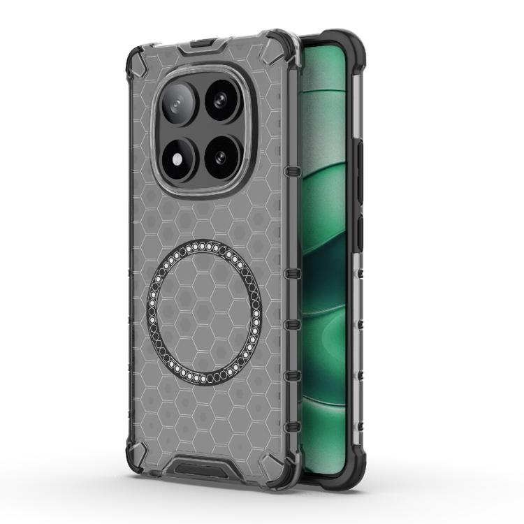 Honeycomb Magnetic Ring Shockproof Phone Case
