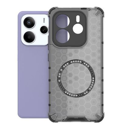 Honeycomb Magnetic Ring Shockproof Phone Case