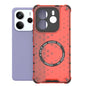 Honeycomb Magnetic Ring Shockproof Phone Case