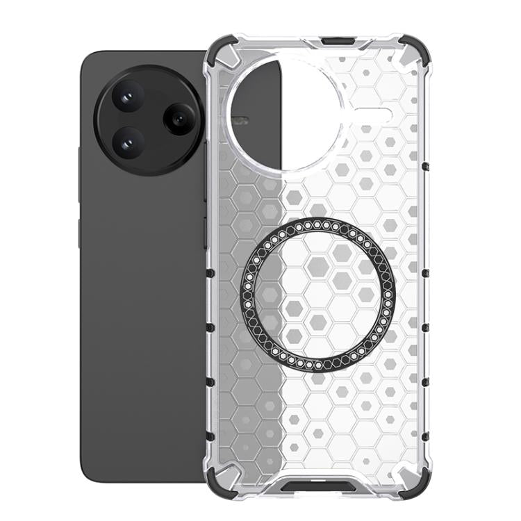Honeycomb Magnetic Ring Shockproof Phone Case