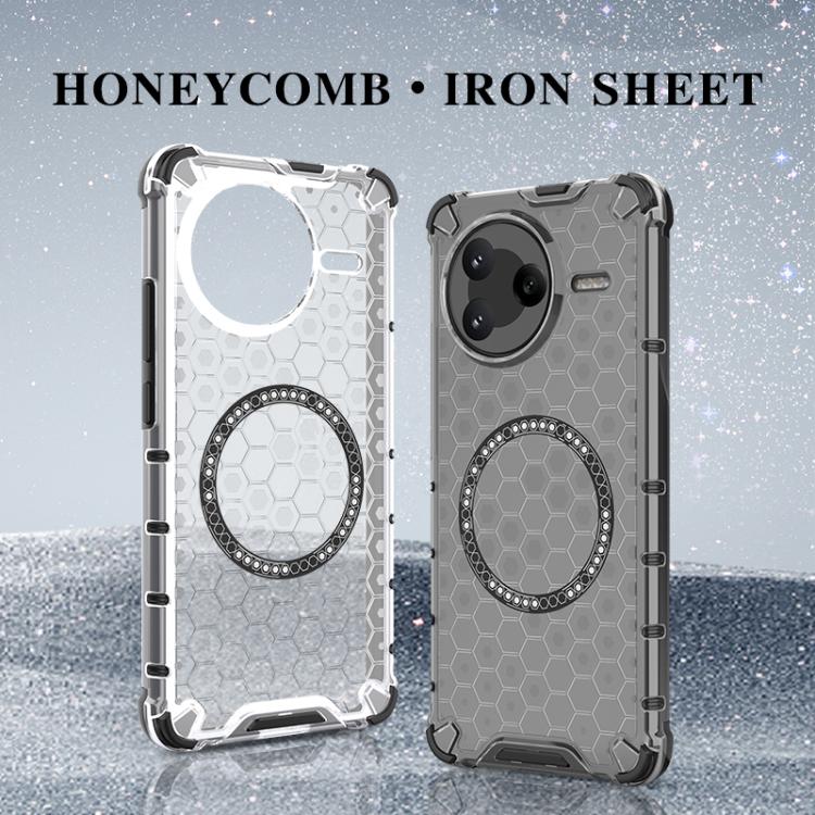 Honeycomb Magnetic Ring Shockproof Phone Case
