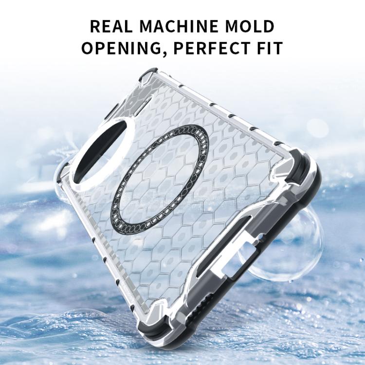 Honeycomb Magnetic Ring Shockproof Phone Case