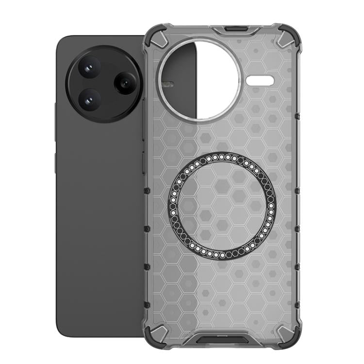 Honeycomb Magnetic Ring Shockproof Phone Case
