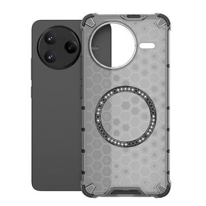Honeycomb Magnetic Ring Shockproof Phone Case