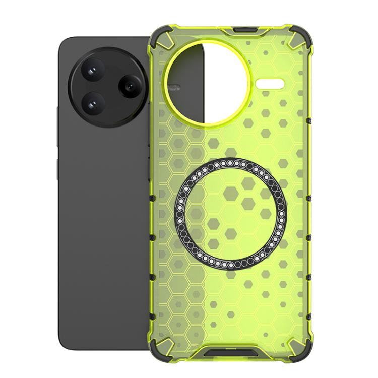 Honeycomb Magnetic Ring Shockproof Phone Case