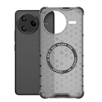 Honeycomb Magnetic Ring Shockproof Phone Case, For Redmi 15 5G / 4G EU 171mm, For Redmi 15C 5G / 4G Global 171mm, For Redmi A5 4G 171.7mm / Poco C71, For Redmi K80 Pro 5G / Poco F7 Ultra