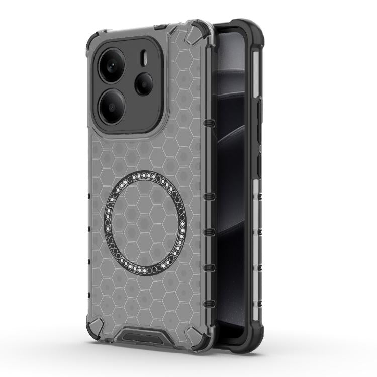 Honeycomb Magnetic Ring Shockproof Phone Case