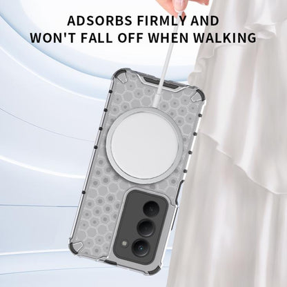 Honeycomb Magnetic Ring Shockproof Phone Case, For Redmi 15 5G / 4G EU 171mm, For Redmi 15C 5G / 4G Global 171mm, For Redmi A5 4G 171.7mm / Poco C71, For Redmi K80 Pro 5G / Poco F7 Ultra