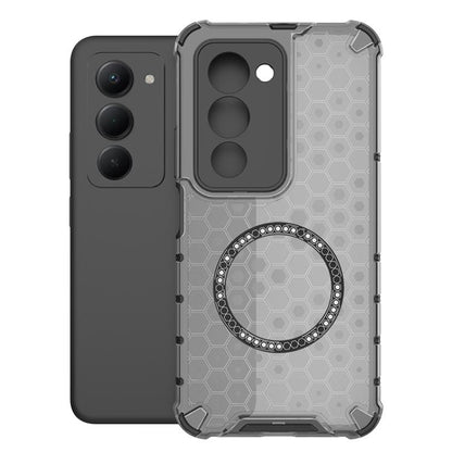 Honeycomb Magnetic Ring Shockproof Phone Case, For Redmi 15 5G / 4G EU 171mm, For Redmi 15C 5G / 4G Global 171mm, For Redmi A5 4G 171.7mm / Poco C71, For Redmi K80 Pro 5G / Poco F7 Ultra