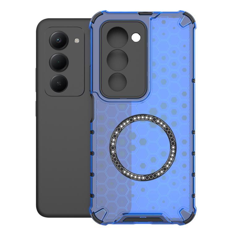 Honeycomb Magnetic Ring Shockproof Phone Case, For Redmi 15 5G / 4G EU 171mm, For Redmi 15C 5G / 4G Global 171mm, For Redmi A5 4G 171.7mm / Poco C71, For Redmi K80 Pro 5G / Poco F7 Ultra
