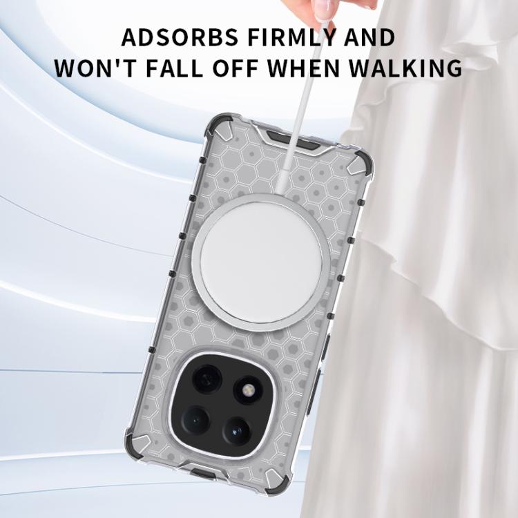 Honeycomb Magnetic Ring Shockproof Phone Case