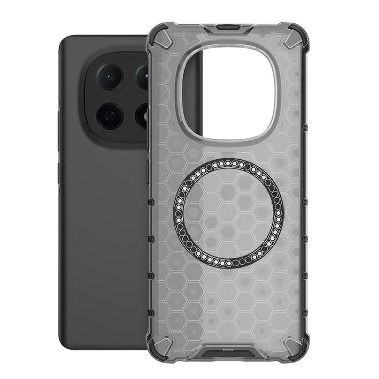 Honeycomb Magnetic Ring Shockproof Phone Case
