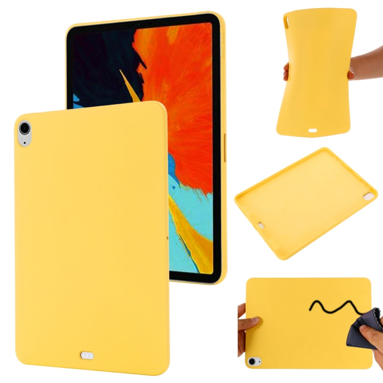 Pure Color Liquid Silicone Shockproof Tablet Case