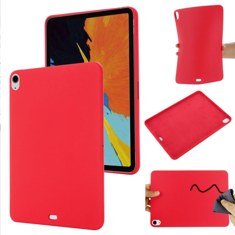 Pure Color Liquid Silicone Shockproof Tablet Case