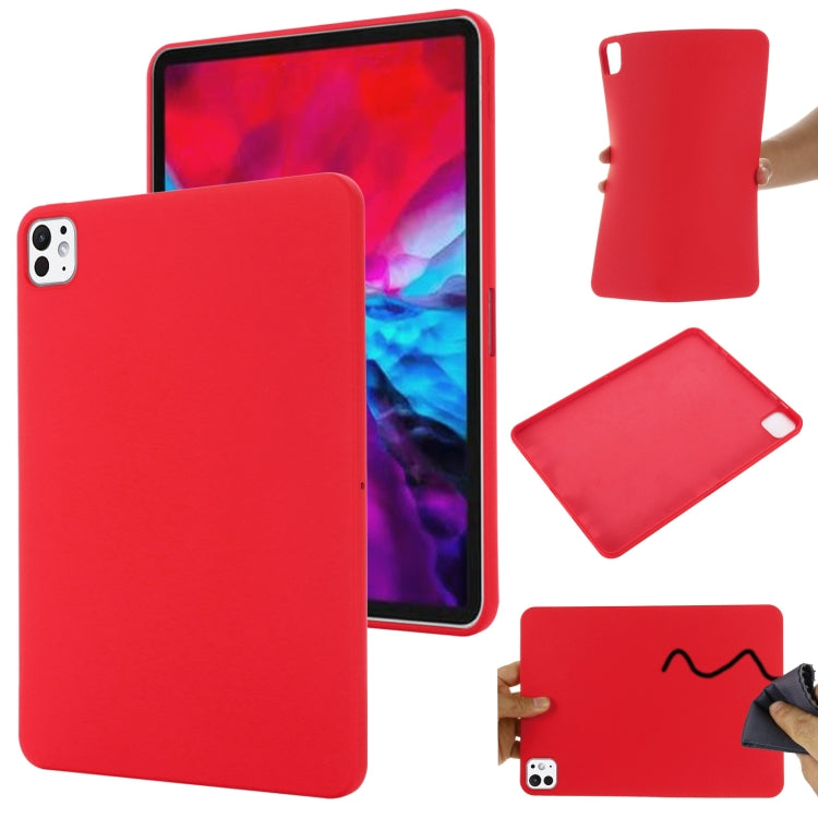 Pure Color Liquid Silicone Shockproof Tablet Case, For iPad Air 13 2026 / 2025 / 2024, For iPad Pro 13 2025 / 2024, For iPad Pro 11 2025 / 2024