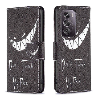 Colored Drawing Pattern Leather Phone Case