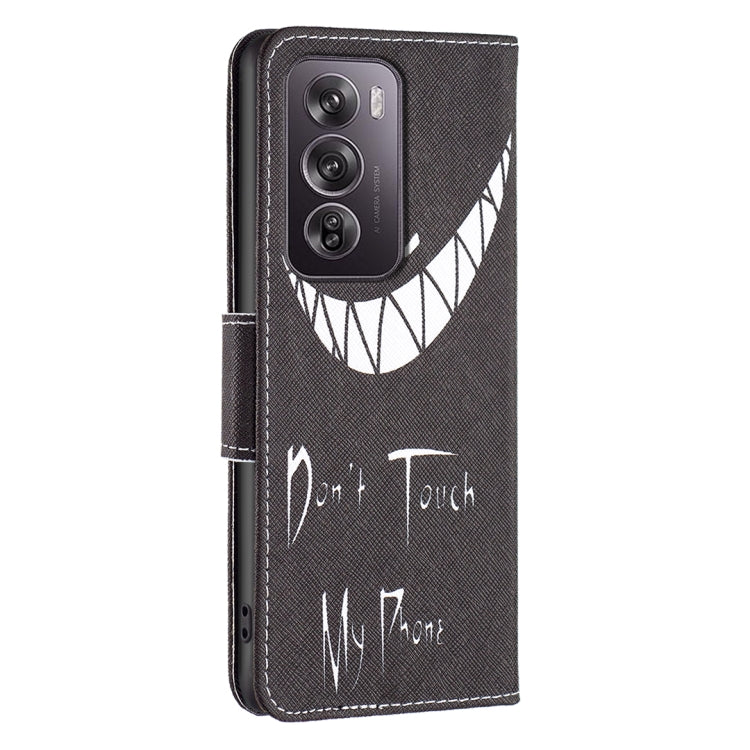 Colored Drawing Pattern Leather Phone Case