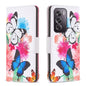 Colored Drawing Pattern Leather Phone Case