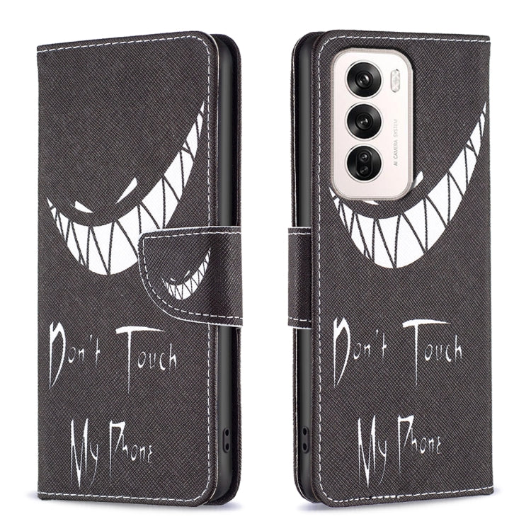 Colored Drawing Pattern Leather Phone Case