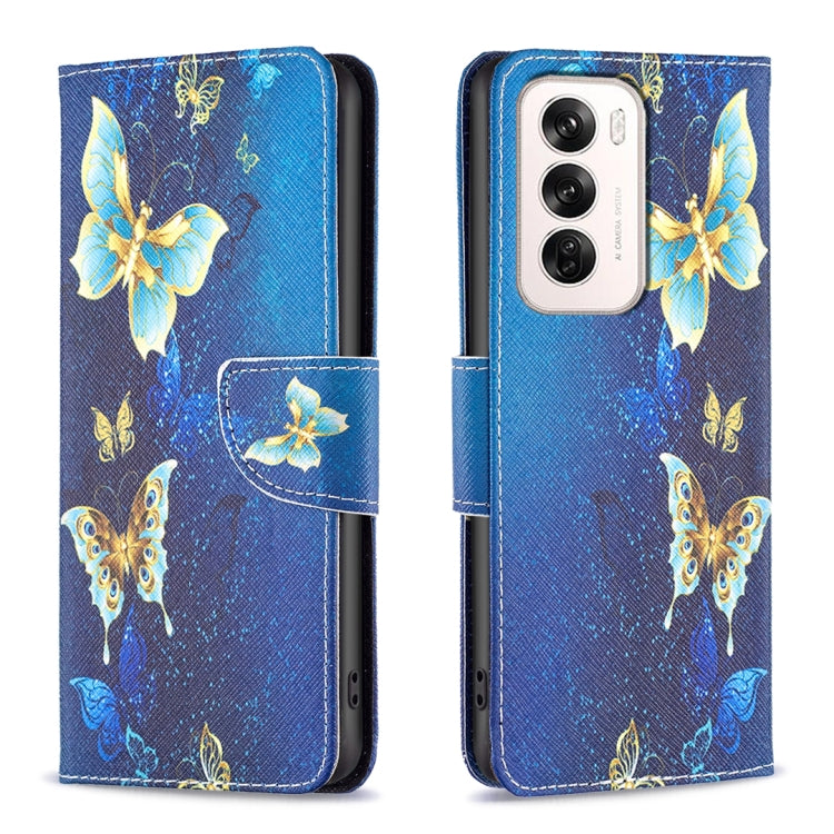 Colored Drawing Pattern Leather Phone Case