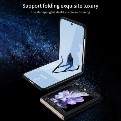 SULADA Shockproof TPU + Handmade Leather Phone Case, For Samsung Galaxy Z Flip6 / Flip7 FE