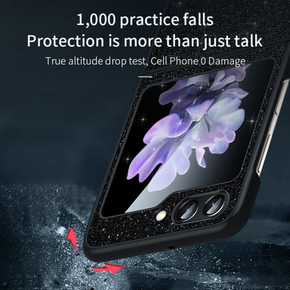 SULADA Shockproof TPU + Handmade Leather Phone Case, For Samsung Galaxy Z Flip6 / Flip7 FE