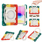 Armor Portable Rotating Ring Holder Silicone Tablet Case with Pen Slot, For iPad mini 6 / mini 2024, For iPad 2022, For iPad 10.2 2019 / 2020 / 2021