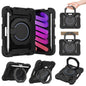 Armor Portable Rotating Ring Holder Silicone Tablet Case with Pen Slot, For iPad mini 6 / mini 2024, For iPad 2022, For iPad 10.2 2019 / 2020 / 2021