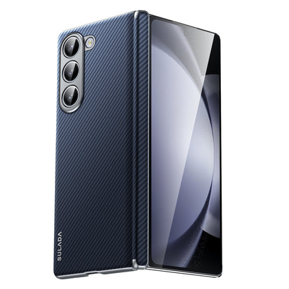 SULADA 600D Kevlar Texture PC Shockproof Phone Case, For Samsung Galaxy Z Fold6, For Samsung Galaxy Z Fold5, For Samsung Galaxy Z Fold4