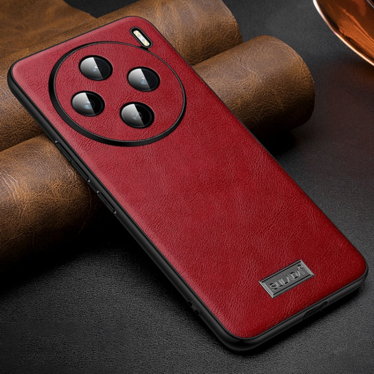 SULADA Shockproof TPU + Handmade Leather Phone Case