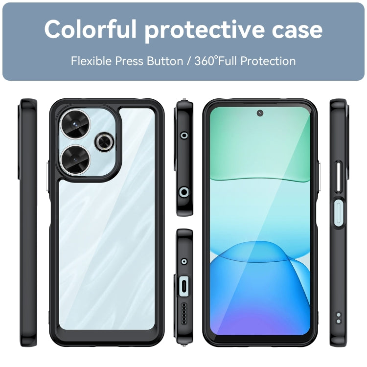 Colorful Series Acrylic Hybrid TPU Phone Case