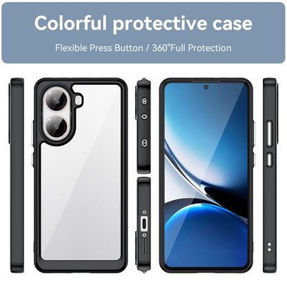 Colorful Series Acrylic Hybrid TPU Phone Case