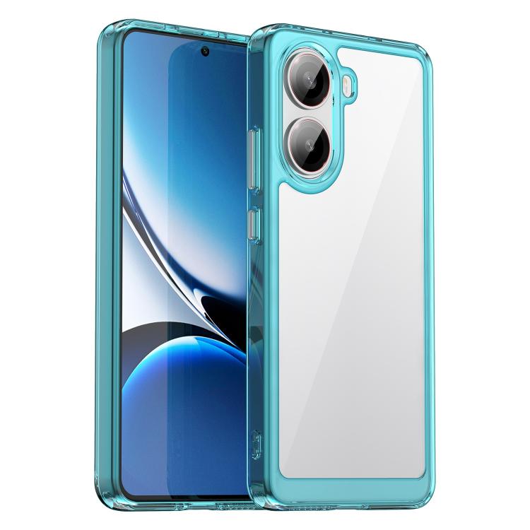 Colorful Series Acrylic Hybrid TPU Phone Case