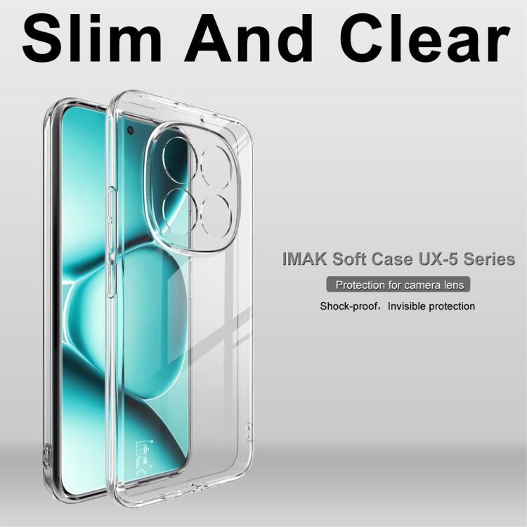 imak UX-5 Series Super Slim Transparent Shockproof TPU Protective Case, For Redmi Note 15 Pro+ 5G Global 163.3mm, For Redmi K90 Pro Max / Poco F8 Ultra 5G, For Redmi K90 / Poco F8 Pro 5G, For Redmi Note 15 Pro 5G Global 163.6mm                         ...