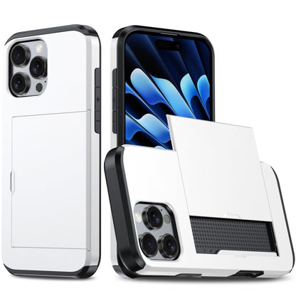Shockproof Armor Phone Case with Card Slot, For iPhone Air, For iPhone 16 Pro Max