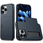 Shockproof Armor Phone Case with Card Slot, For iPhone Air, For iPhone 16 Pro Max