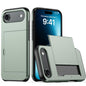 Shockproof Armor Phone Case with Card Slot, For iPhone Air, For iPhone 16 Pro Max